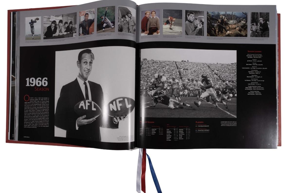 LE "XL: Super Bowl The Opus - A Big Book for the Big Game" Signed by 35 Super Bowl MVPs with Tom Brady, Bart Starr, Joe Montana (Beckett) at PristineAuction.com LE "XL: Super Bowl The Opus - A Big Book for the Big Game" Signed by 35 Super Bowl MVPs with Tom Brady, Bart Starr, Joe Montana (Beckett) at PristineAuction.com