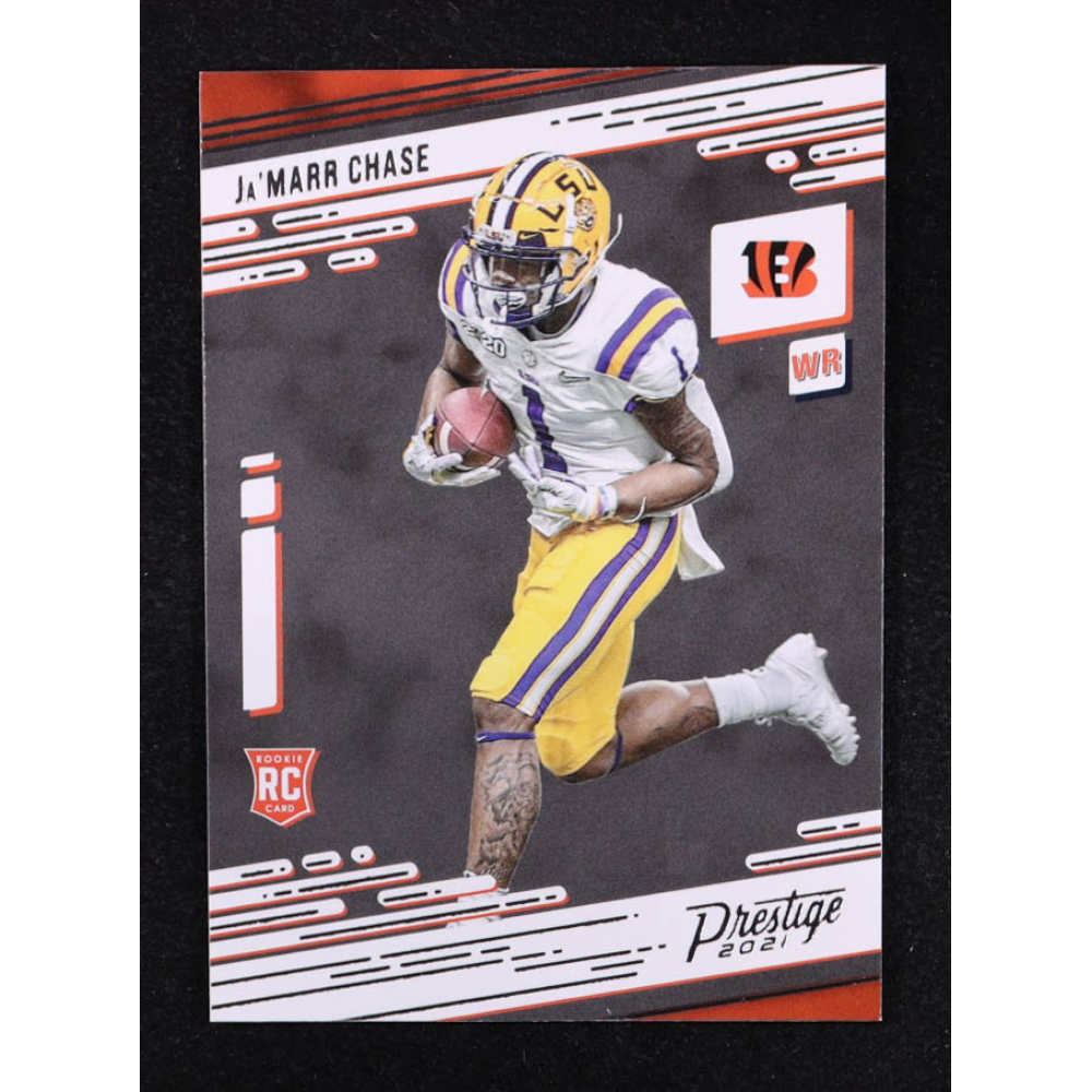 Ja'Marr Chase 2021 Prestige #212 RC at PristineAuction.com