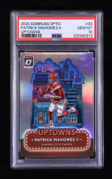 Patrick Mahomes II 2024 Donruss Optic Uptowns #20 (PSA 10) at PristineAuction.com