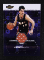 John Stockton 2002-03 Finest JSY #143 #070/999 at PristineAuction.com