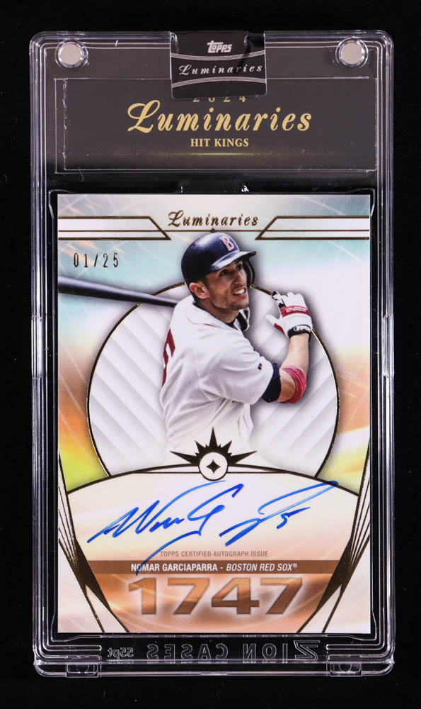 Nomar Garciaparra 2024 Topps Luminaries Hit Kings Autographs #HKNG #01/25 at PristineAuction.com Nomar Garciaparra 2024 Topps Luminaries Hit Kings Autographs #HKNG #01/25 at PristineAuction.com