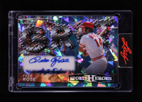 Pete Rose 2026 Leaf Sports Heroes Grit Autographs Crystal Blue #GPR1 #1/1 at PristineAuction.com