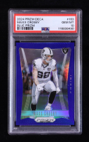 Maxx Crosby 2024 Panini Prizm Deca Prizms Blue #163 #117/149 (PSA 10) at PristineAuction.com