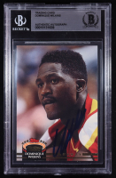 Dominique Wilkins Signed 1992-93 Stadium Club #260 (BGS) at PristineAuction.com