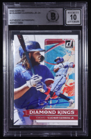 Vladimir Guerrero Jr. Signed 2022 Donruss #4 DK (BGS | Auto Grade 10) at PristineAuction.com