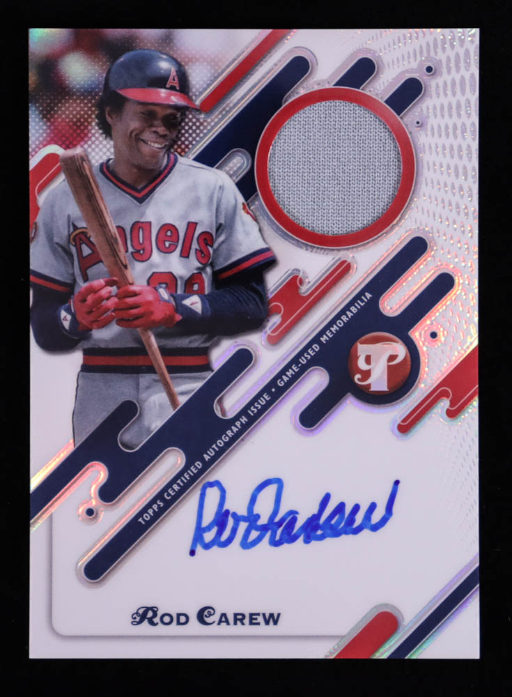Rod Carew 2025 Topps Pristine Pristine Pieces Autograph Relics #PPARRC at PristineAuction.com Rod Carew 2025 Topps Pristine Pristine Pieces Autograph Relics #PPARRC at PristineAuction.com