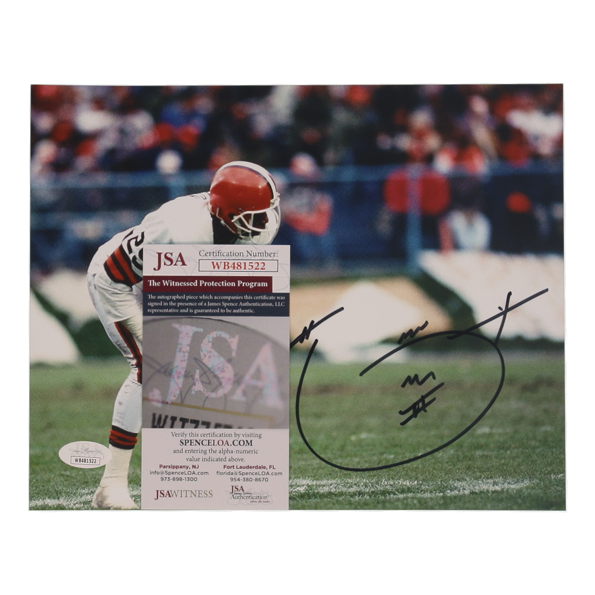 Hanford Dixon Signed Browns 8x10 Photo (JSA) at PristineAuction.com Hanford Dixon Signed Browns 8x10 Photo (JSA) at PristineAuction.com