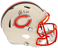 Olin Kreutz Signed Bears Full-Size Retro Alternate Speed Helmet (Schwartz) at PristineAuction.com