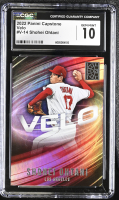 Shohei Ohtani 2022 Panini Capstone Velo #V-14 (CGC 10) at PristineAuction.com