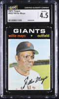 Willie Mays 1971 Topps #600 (CGC 4.5) at PristineAuction.com