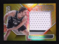 Pau Gasol 2017-18 Panini Spectra Vested Veterans Memorabilia Gold #15 #02/10 at PristineAuction.com