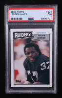 Lester Hayes 1987 Topps #223 (PSA 7) at PristineAuction.com