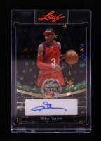 Allen Iverson 2025 Leaf Metal Happy Holidays Autographs Snowflake Black #BAAI1 #1/1 at PristineAuction.com