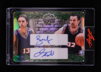 Jason Kidd / Steve Nash 2025 Leaf Metal Happy Holidays Dual Autographs Prismatic Silver #DA37 #4/5 at PristineAuction.com