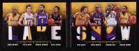 Jordan Hill / Kobe Bryant / Nick Young / Steve Nash / Jodie Meeks / Jordan Farmar / Pau Gasol / Xavier Henry 2013-14 Panini Preferred Lake Show Memorabilia Prime #1 #14/25 at PristineAuction.com