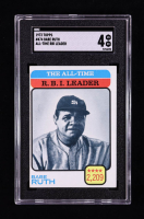 Babe Ruth 1973 Topps #474 / All-Time RBI Leader (SGC 4) at PristineAuction.com