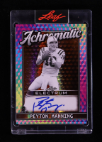 Peyton Manning 2025 Leaf Electrum Achromaic Autographs Bronze #APM1 #4/10 at PristineAuction.com