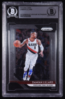 Damian Lillard Signed 2018-19 Panini Prizm #81 (BGS) at PristineAuction.com