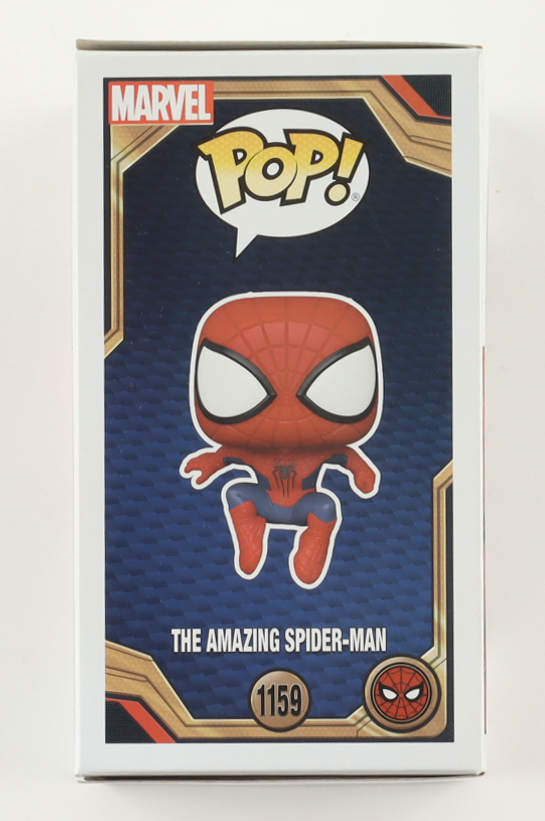 Andrew Garfield Signed "Spider-Man: No Way Home" #1159 The Amazing Spider-Man Funko Pop! Bobble-Head Vinyl Figure (AutographCOA) at PristineAuction.com Andrew Garfield Signed "Spider-Man: No Way Home" #1159 The Amazing Spider-Man Funko Pop! Bobble-Head Vinyl Figure (AutographCOA) at PristineAuction.com