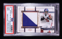 Saquon Barkley 2023 Panini National Treasures Tremendous Treasures Holo Gold #45 #03/10 (PSA 9) at PristineAuction.com