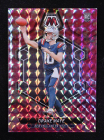Drake Maye 2024 Panini Mosaic Mosaic Camo Pink #303 RC at PristineAuction.com