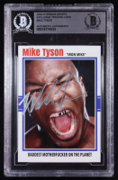 Mike Tyson Signed 2024 Fiterman Sports Exclusive Trading Card (BGS) at PristineAuction.com