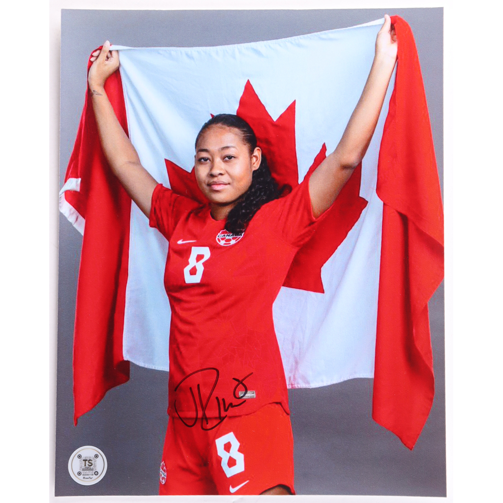 Jayde Riviere Signed Team Canada 8x10 Photo (TS Sports Memorabilia) at PristineAuction.com