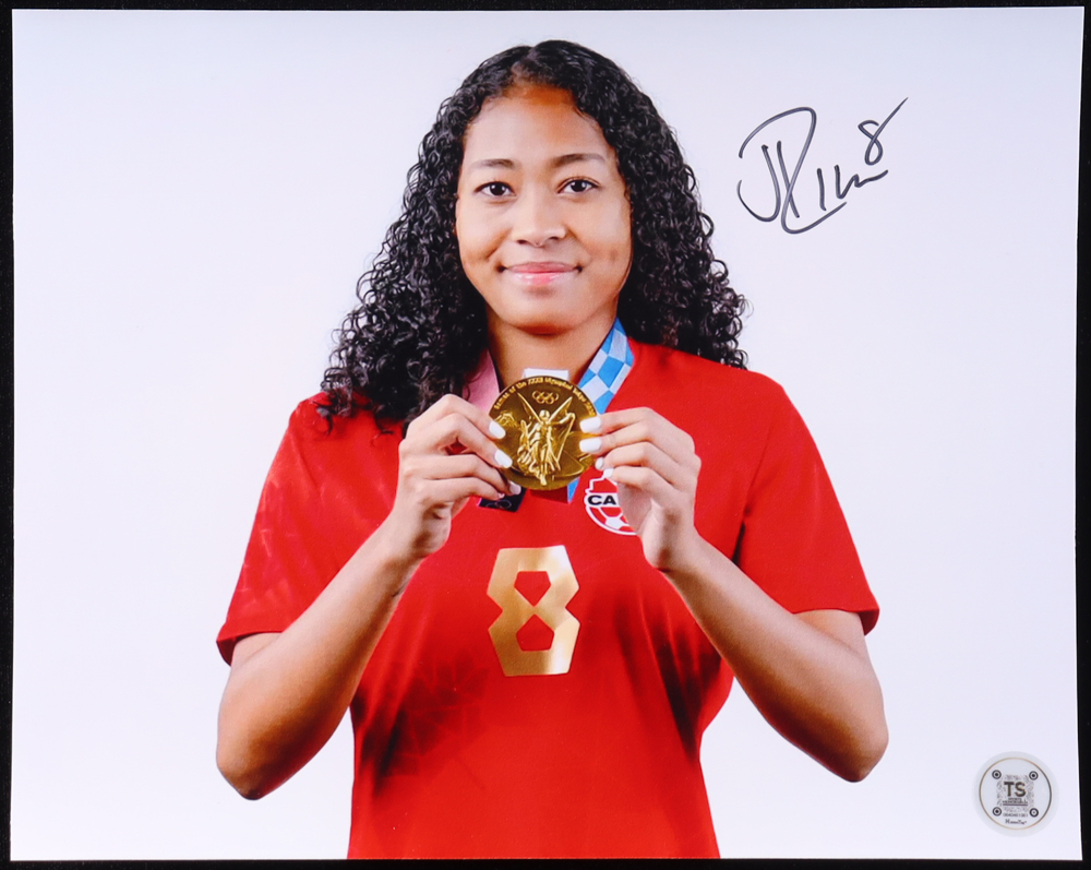 Jayde Riviere Signed Team Canada 8x10 Photo (TS Sports Memorabilia) at PristineAuction.com Jayde Riviere Signed Team Canada 8x10 Photo (TS Sports Memorabilia) at PristineAuction.com