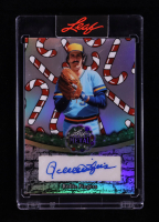 Rollie Fingers 2025 Leaf Metal Happy Holidays Autographs Prismatic Silver #BARF1 #11/15 at PristineAuction.com