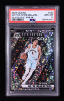 Victor Wembanyama 2024-25 Panini Mosaic Mosaic Fast Break Silver #288 / City Edition (PSA 10) at PristineAuction.com