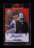 Ferguson Jenkin 2026 Leaf Metal Autographs Shimmer Red #BAFJ1 #1/1 at PristineAuction.com