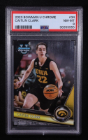 Caitlin Clark 2023-24 Bowman Chrome University #34 (PSA 8) at PristineAuction.com