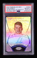 Luka Doncic 2018-19 Certified Certified Potential Autographs #3 RC / 2022 Black Box #1/1 (PSA 8 | Autograph Grade 10) at PristineAuction.com