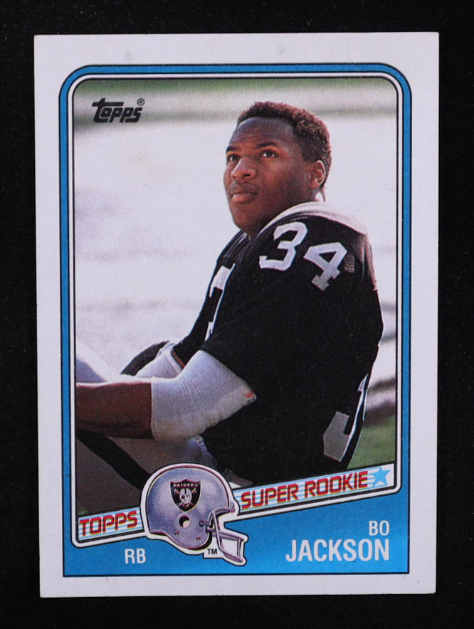 Bo Jackson 1988 Topps #327 SR RC at PristineAuction.com Bo Jackson 1988 Topps #327 SR RC at PristineAuction.com
