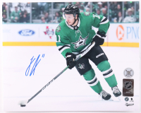 Logan Stankoven Signed Stars 8x10 Photo (TS Sports Memorabilia) at PristineAuction.com