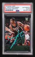 Giannis Antetokounmpo Signed 2013-14 Panini #194 RC (PSA) at PristineAuction.com