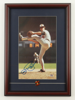 Jim Palmer Signed Orioles Custom Framed Photo Display with HOF Induction Pin (PSA) at PristineAuction.com