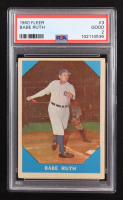 Babe Ruth 1960 Fleer Baseball Greats #3 (PSA 2) at PristineAuction.com