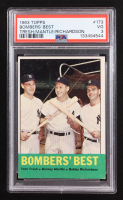 Tom Tresh / Mickey Mantle / Bobby Richardson 1963 Topps Bombers' Best #173 (PSA 3) at PristineAuction.com