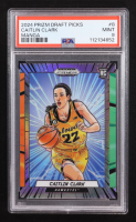 Caitlin Clark 2024 Panini Prizm Draft Picks Manga #8 RC (PSA 9) at PristineAuction.com