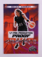 Becky Hammon 2024 Leaf Metal Women Of Sport She Got Game Pre-Production Proof #NNO #1/1 at PristineAuction.com