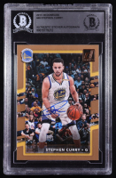 Stephen Curry Signed 2017-18 Donruss #46 (BGS) at PristineAuction.com