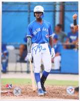 Dasan Brown Signed Blue Jays 8x10 Photo (TS Sports Memorabilia) at PristineAuction.com