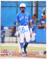 Dasan Brown Signed Blue Jays 8x10 Photo (TS Sports Memorabilia) at PristineAuction.com