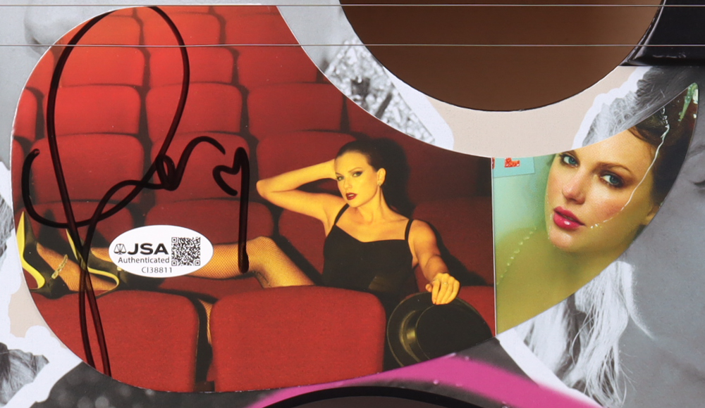 Taylor Swift Guitar with Signed Custom Insert Pickguard (JSA) at PristineAuction.com Taylor Swift Guitar with Signed Custom Insert Pickguard (JSA) at PristineAuction.com