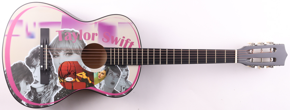 Taylor Swift Guitar with Signed Custom Insert Pickguard (JSA) at PristineAuction.com Taylor Swift Guitar with Signed Custom Insert Pickguard (JSA) at PristineAuction.com