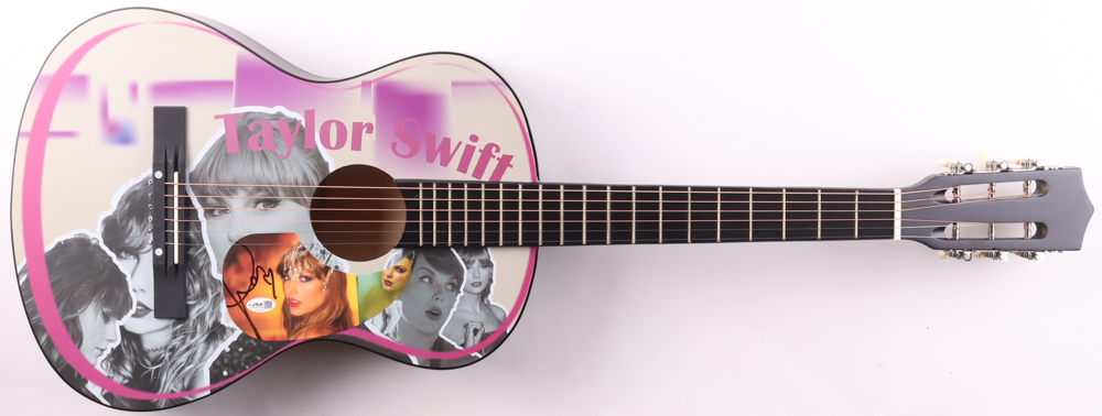 Taylor Swift Guitar with Signed Custom Insert Pickguard (JSA) at PristineAuction.com Taylor Swift Guitar with Signed Custom Insert Pickguard (JSA) at PristineAuction.com