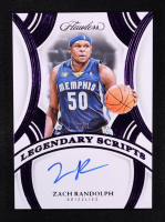 Zach Randolph 2024-25 Panini Flawless Legendary Scripts Amethyst #12 #3/3 at PristineAuction.com