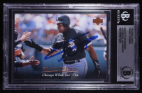 Frank Thomas Signed 1995 Upper Deck #435 (BGS) at PristineAuction.com