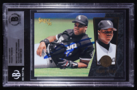 Frank Thomas Signed 1995 Select #22 (BGS) at PristineAuction.com